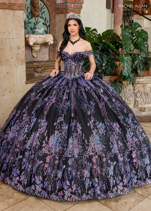 Rachel Allan RQ1146 Off Shoulder Quinceanera Dress