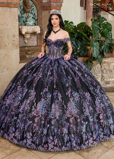 Rachel Allan RQ1146 Off Shoulder Quinceanera Dress
