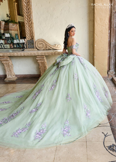 Rachel Allan RQ1153 Off Shoulder Quinceanera Dress