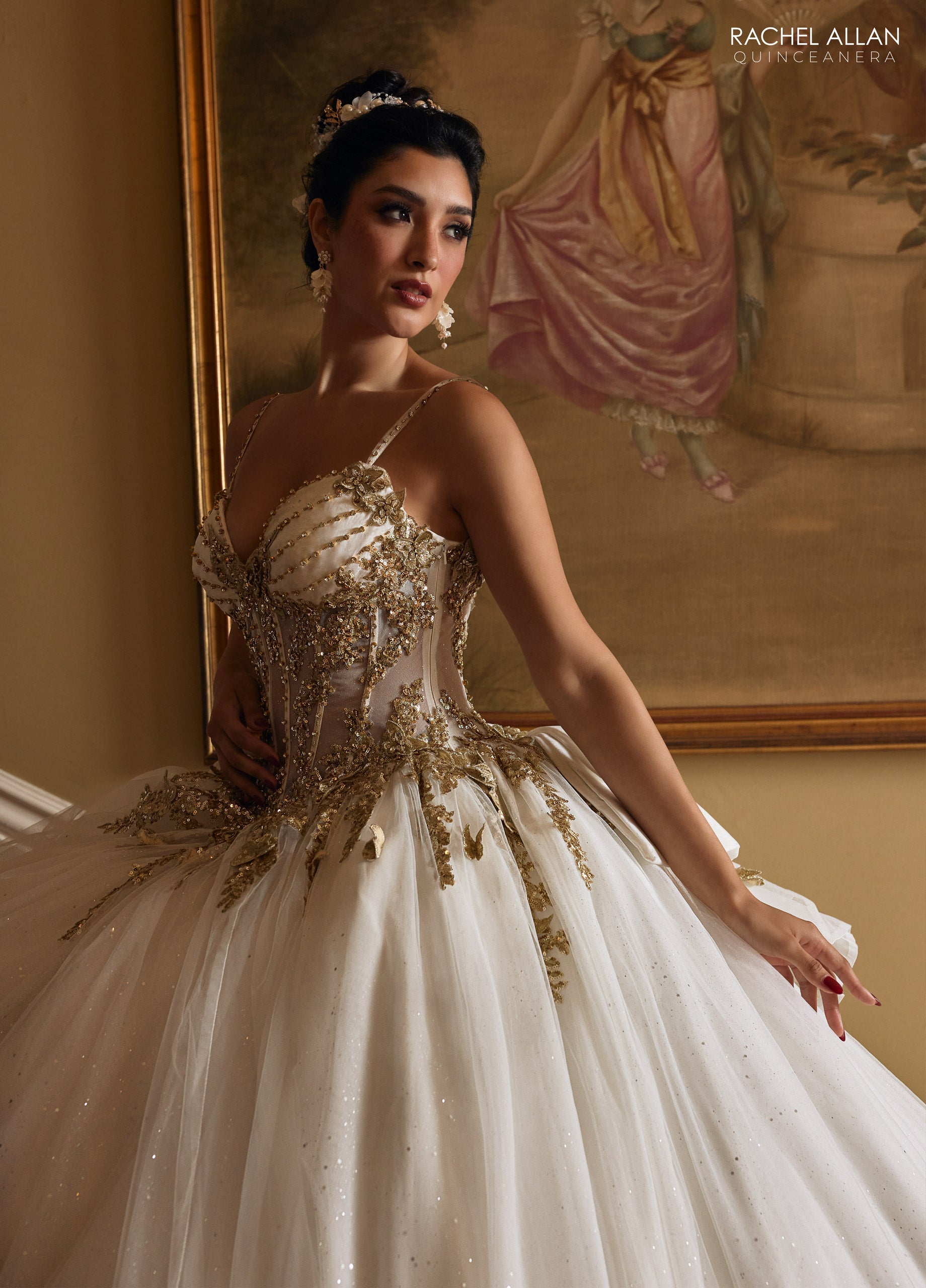 Rachel Allan RQ1158 Sleeveless Quinceanera Dress