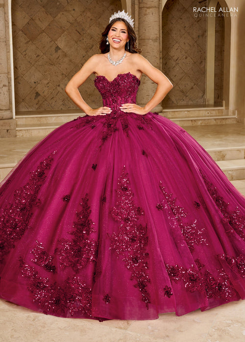 Rachel Allan RQ1163 Strapless Quinceanera Dress