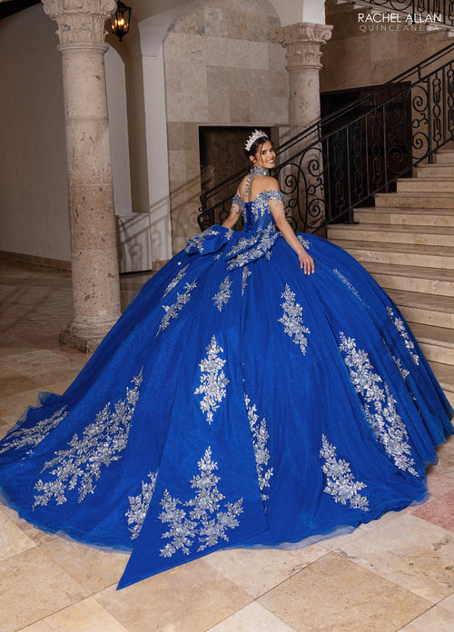 Rachel Allan RQ1183 Off Shoulder Quinceanera Dress