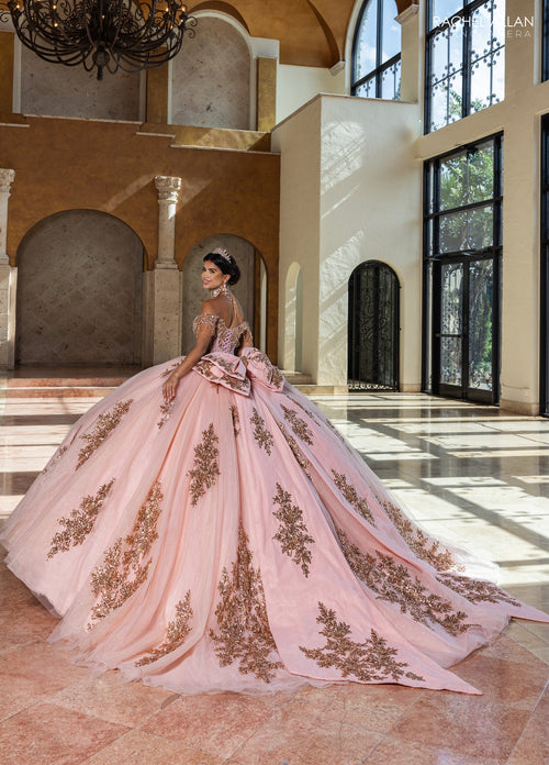 Rachel Allan RQ1183 Off Shoulder Quinceanera Dress