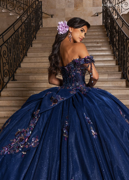 Rachel Allan RQ1184 Off Shoulder Quinceanera Dress
