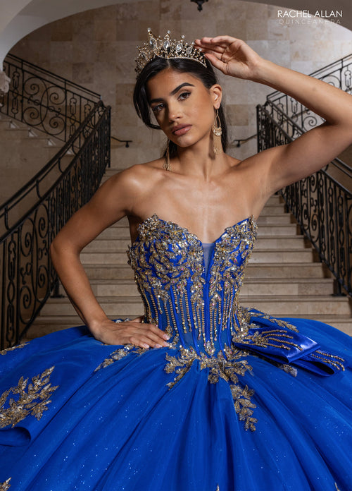 Rachel Allan RQ1186 One Shoulder Quinceanera Dress