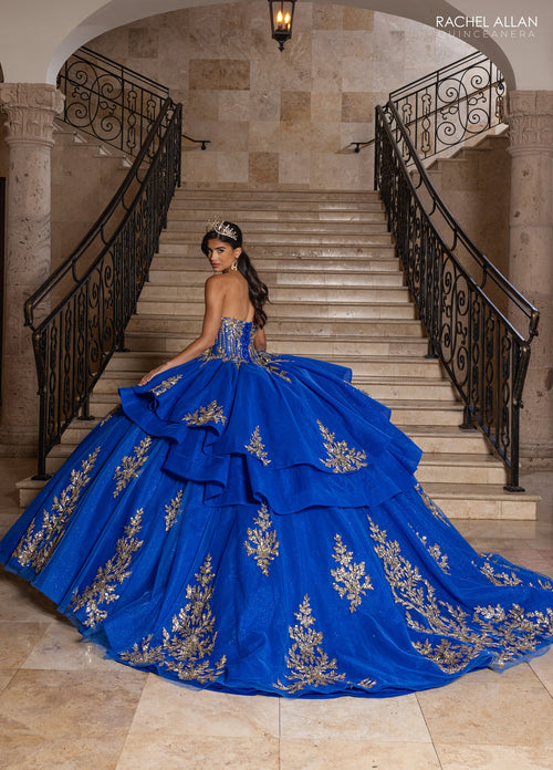 Rachel Allan RQ1186 One Shoulder Quinceanera Dress
