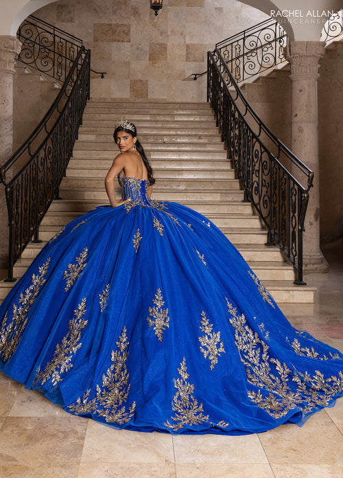 Rachel Allan RQ1186 One Shoulder Quinceanera Dress