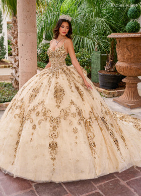 Rachel Allan RQ2202 Sleeveless Corset Quinceanera Dress