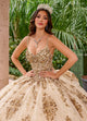 Rachel Allan RQ2202 Sleeveless Corset Quinceanera Dress