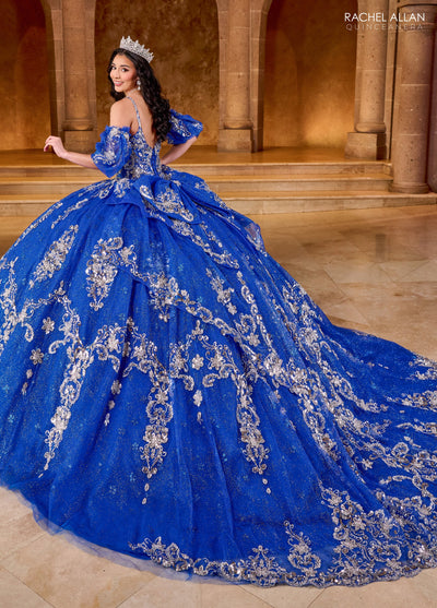 Rachel Allan RQ2202 Sleeveless Corset Quinceanera Dress