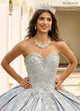 Rachel Allan RQ2217 Long Sleeve Quinceanera Dress
