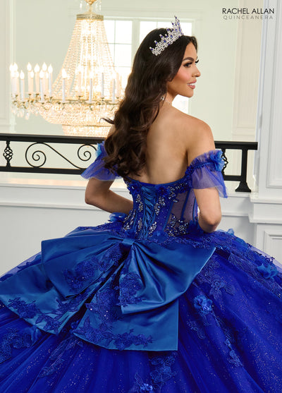 Rachel Allan RQ2220 Off Shoulder Quinceanera Dress