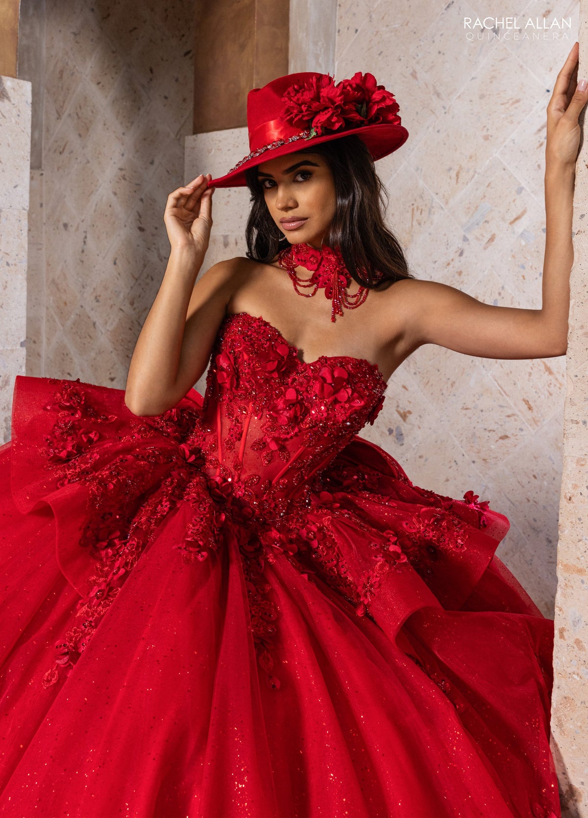 Rachel Allan RQ2241 Strapless Quinceanera Dress