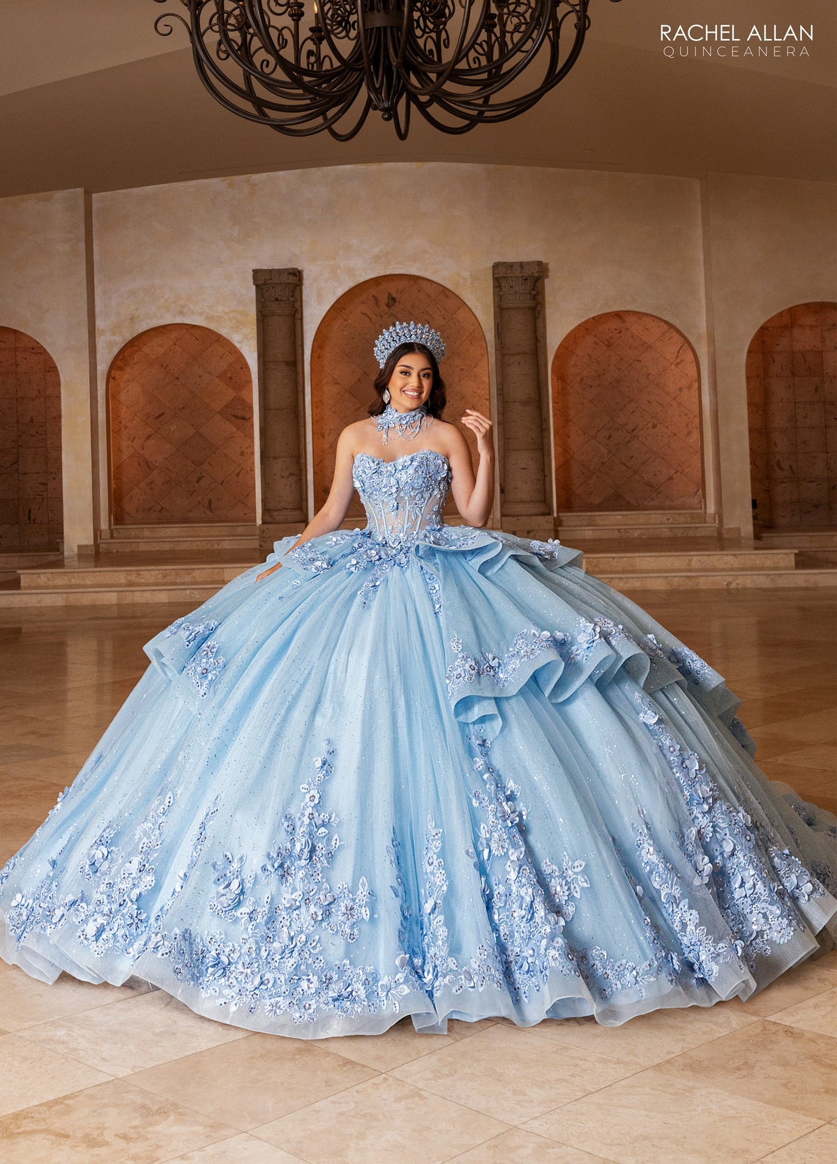Rachel Allan RQ2241 Strapless Quinceanera Dress