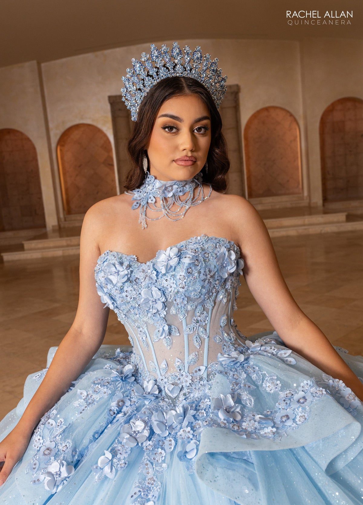 Rachel Allan RQ2241 Strapless Quinceanera Dress