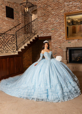Rachel Allan RQ2243 Ruffled Quinceanera Dress