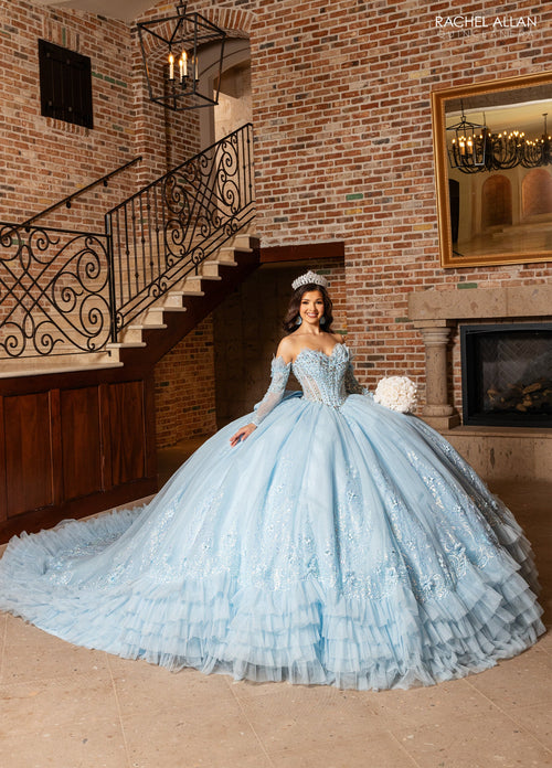 Rachel Allan RQ2243 Ruffled Quinceanera Dress