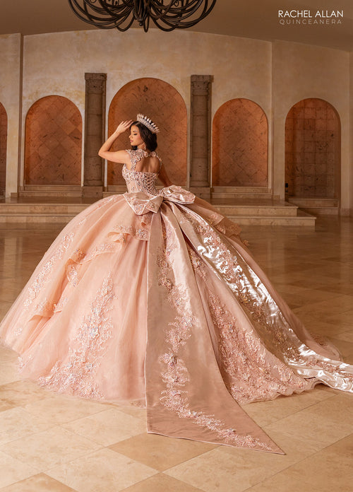 Rachel Allan RQ2244 Cap Sleeve Quinceanera Dress