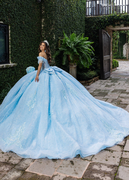 Rachel Allan RQ2246 Off Shoulder Quinceanera Dress