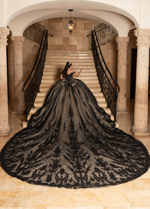 Rachel Allan RQ2247 Off Shoulder Quinceanera Dress