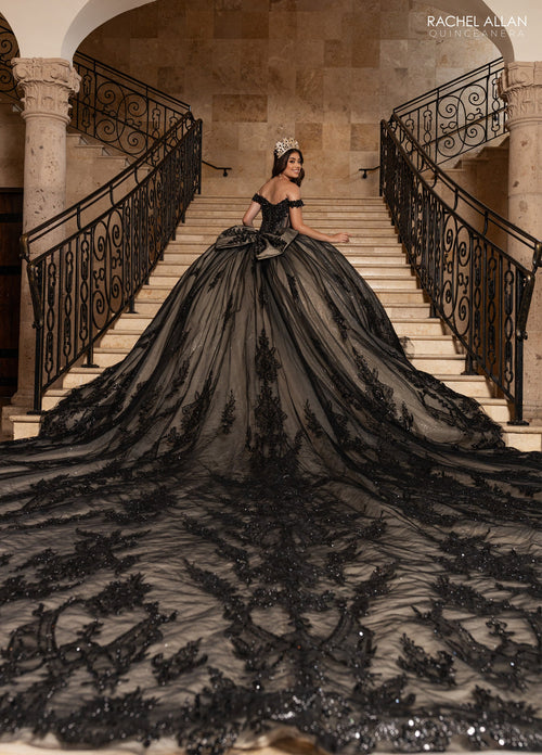 Rachel Allan RQ2247 Off Shoulder Quinceanera Dress