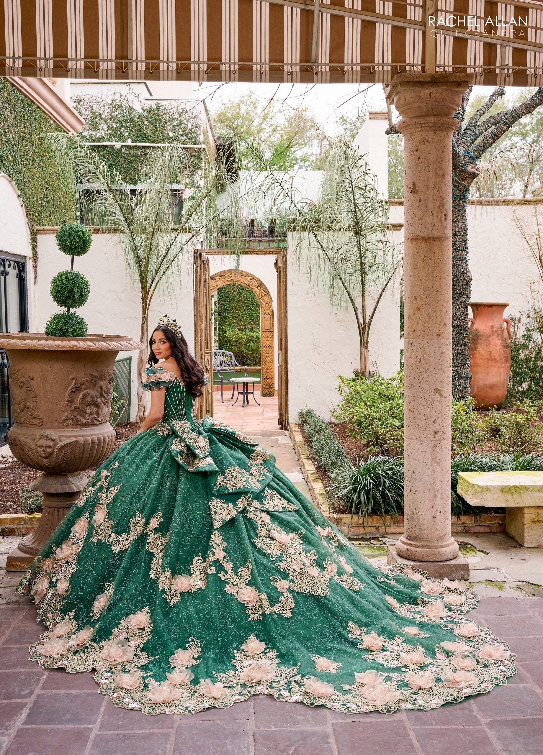 Rachel Allan RQ3133 Off Shoulder Quinceanera Dress