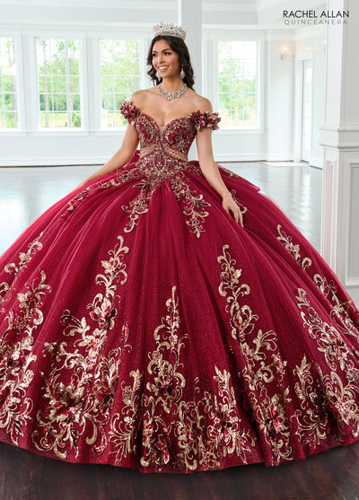 Rachel Allan RQ3145 Off Shoulder Quinceanera Dress