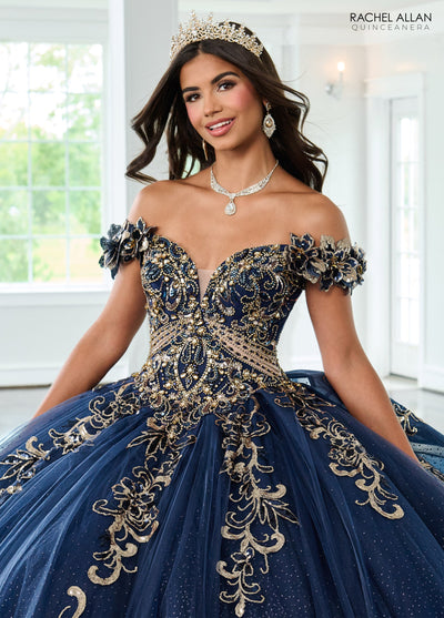 Rachel Allan RQ3145 Off Shoulder Quinceanera Dress