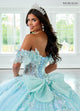 Rachel Allan RQ3149 3D Butterflies Quinceanera Dress