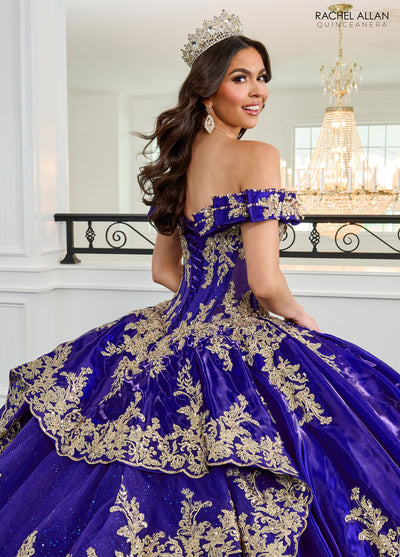 Rachel Allan RQ3151 Off Shoulder Quinceanera Dress
