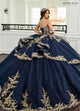 Rachel Allan RQ3153 Puff Sleeve Quinceanera Dress
