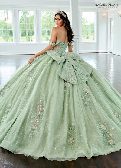 Rachel Allan RQ3154 Off Shoulder Quinceanera Dress
