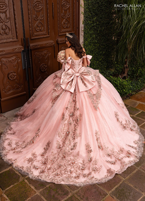 Rachel Allan RQ3155 Off Shoulder Quinceanera Dress