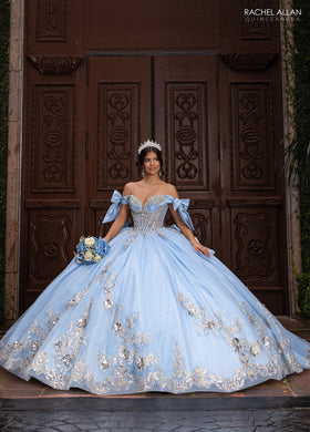 Rachel Allan RQ3155 Off Shoulder Quinceanera Dress