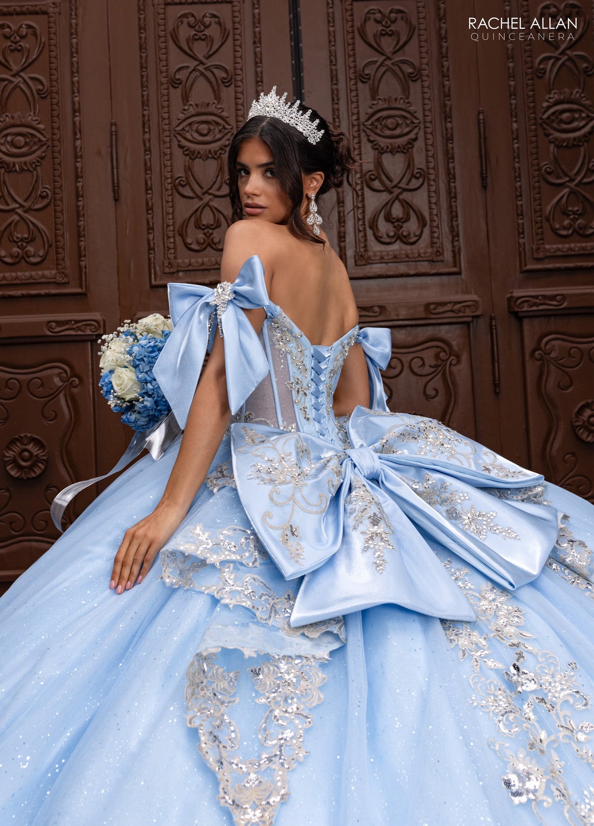 Rachel Allan RQ3155 Off Shoulder Quinceanera Dress