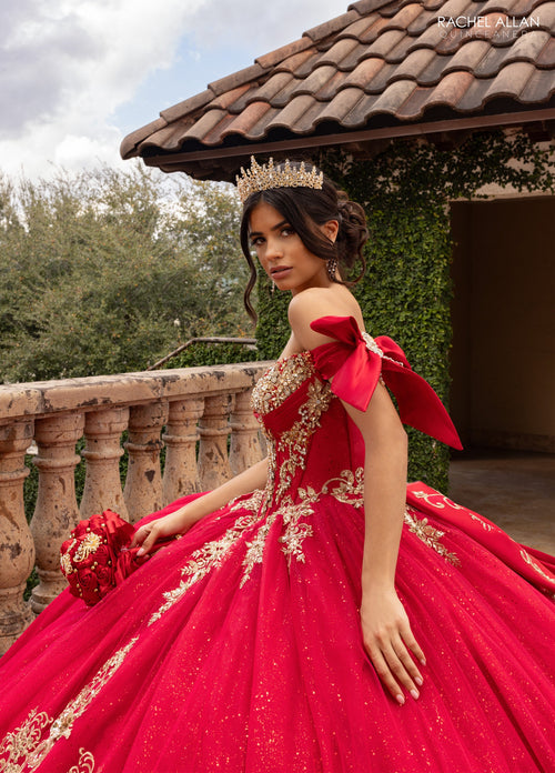 Rachel Allan RQ3155 Off Shoulder Quinceanera Dress