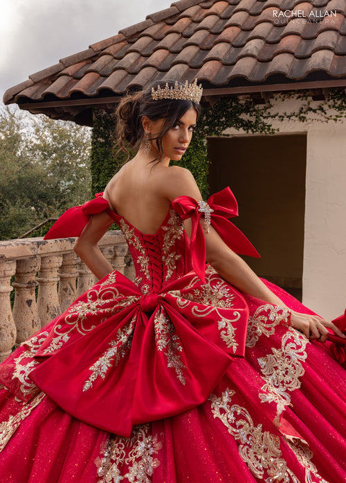 Rachel Allan RQ3155 Off Shoulder Quinceanera Dress