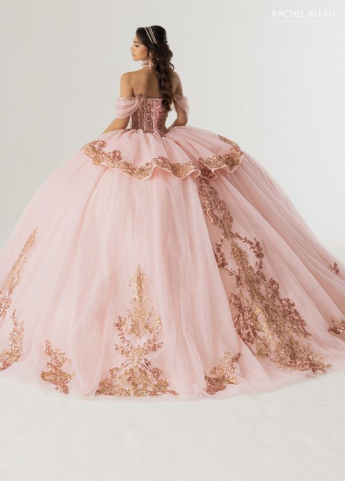 Rachel Allan RQ3175 Off Shoulder Quinceanera Dress