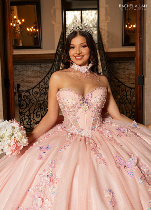 Rachel Allan RQ3176 Butterfly Quinceanera Dress