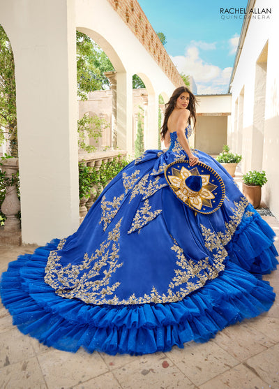 Rachel Allan RQ5010 Charro Strapless Quinceanera Dress