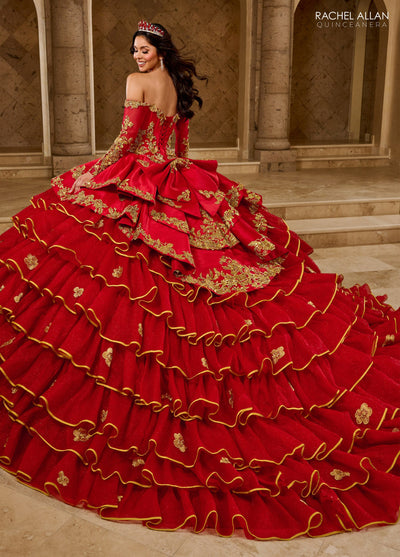 Rachel Allan RQ5012 Ruffled Charro Quinceanera Dress