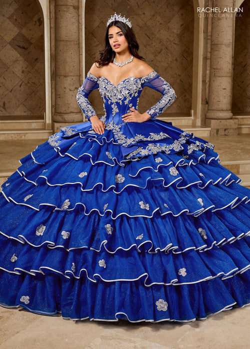 Rachel Allan RQ5012 Ruffled Charro Quinceanera Dress