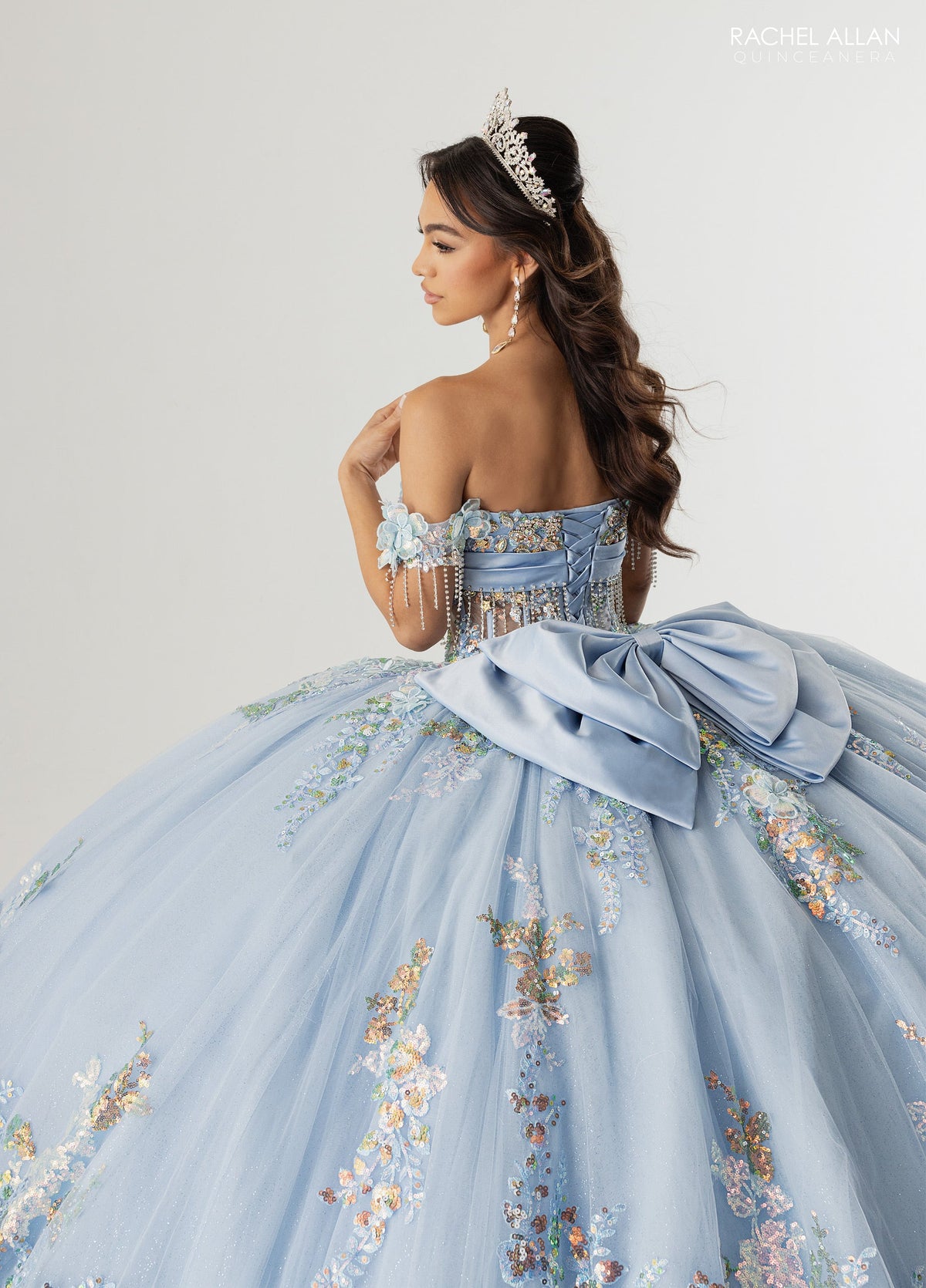 Rachel Allan RQ6012 Off Shoulder Quinceanera Dress