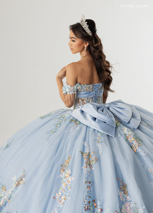 Rachel Allan RQ6012 Off Shoulder Quinceanera Dress