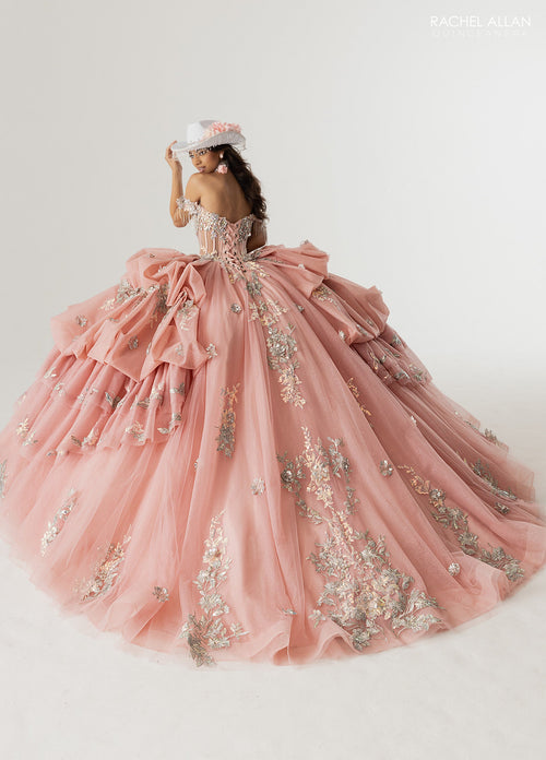 Rachel Allan RQ6014 Off Shoulder Quinceanera Dress