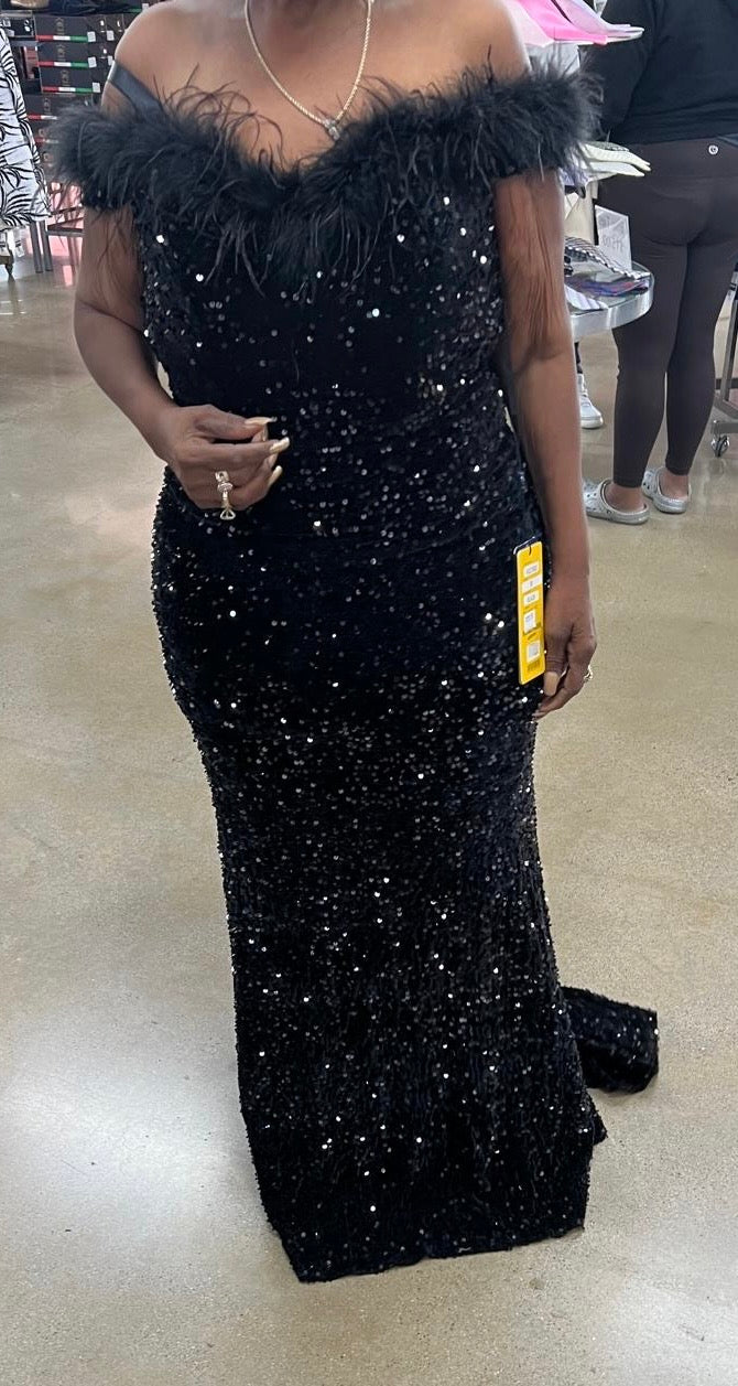 Royal Queen RQ7992 Sweetheart Sequin Long Red Carpet Gown