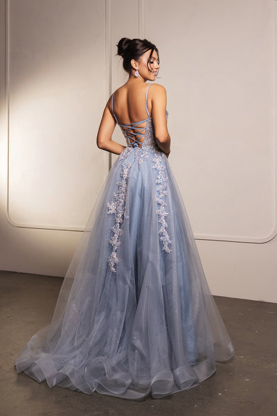 Prom Dress Sweetheart Beaded High Slit Gala Gown By Royal Queen RQ8137