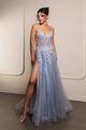 Prom Dress Sweetheart Beaded High Slit Gala Gown By Royal Queen RQ8137