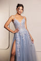 Prom Dress Sweetheart Beaded High Slit Gala Gown By Royal Queen RQ8137