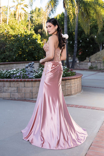 Formal Dress Sweetheart Strapless Sheath Gown By Royal Queen RQ8199